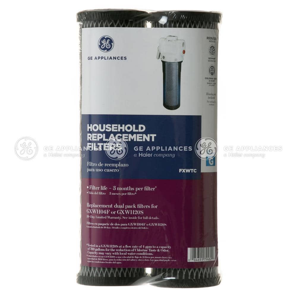 GE Whole House Water Filter Set with NSF Certification