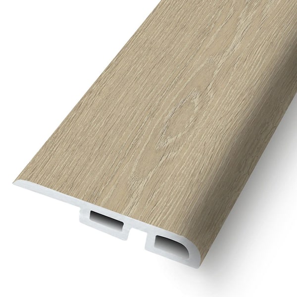 ASPEN FLOORING Morning Mist 0.39 in. Thick x 1.69 in. Width x 94 in. Length Waterproof Rigid Core Reducer Molding
