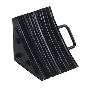 7.375 in. x 11.25 in. x 11 in. Laminated Rubber Chock