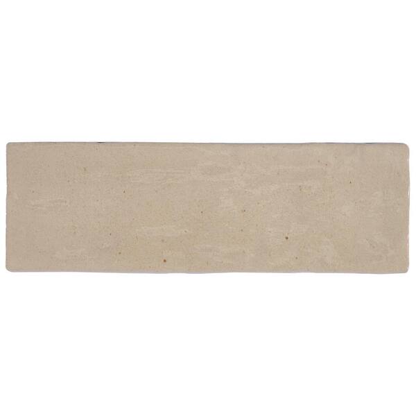 Ivy Hill Tile Kingston Sand 2.55 in. x 0.35 in. Glazed Ceramic Wall ...