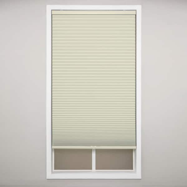 Perfect Lift Window Treatment Tan Cordless Blackout Polyester Cellular Shades - 21 in. W x 72 in. L