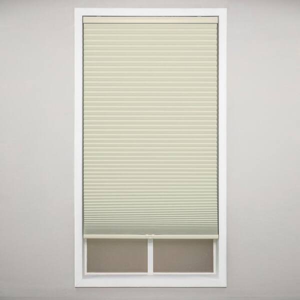 Perfect Lift Window Treatment Tan Cordless Blackout Polyester Cellular Shades - 26 in. W x 72 in. L