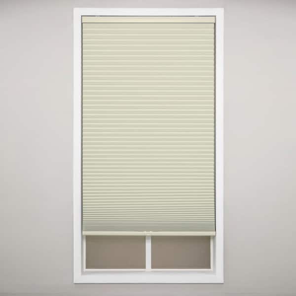 Perfect Lift Window Treatment Tan Cordless Blackout Polyester Cellular Shades - 29.5 in. W x 48 in. L