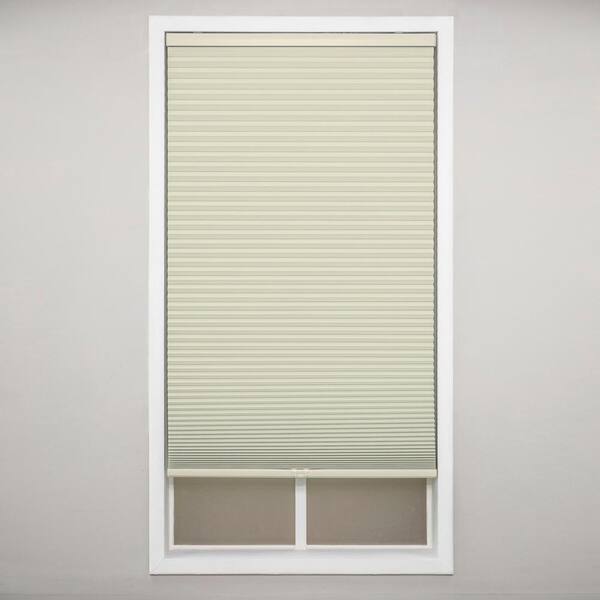 Perfect Lift Window Treatment Tan Cordless Blackout Polyester Cellular Shades - 53 in. W x 72 in. L