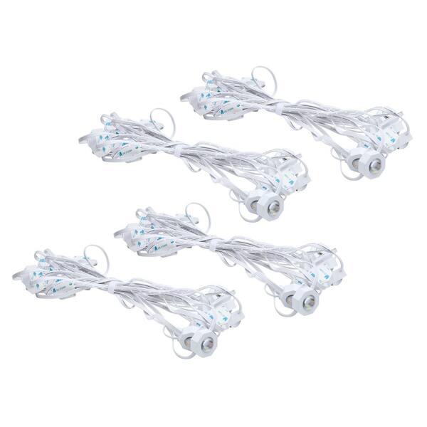 SATCO Starfish 72 Light 100 ft. Indoor/Outdoor Plug-In Integrated