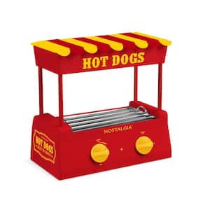 Hot Dog Roller and Bun Warmer, 8-Hot Dog and 6-Bun Capacity