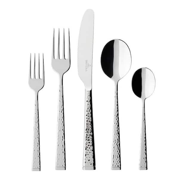 Blacksmith 60-Piece 18/10 Stainless Steel Flatware Set (Service for 12)