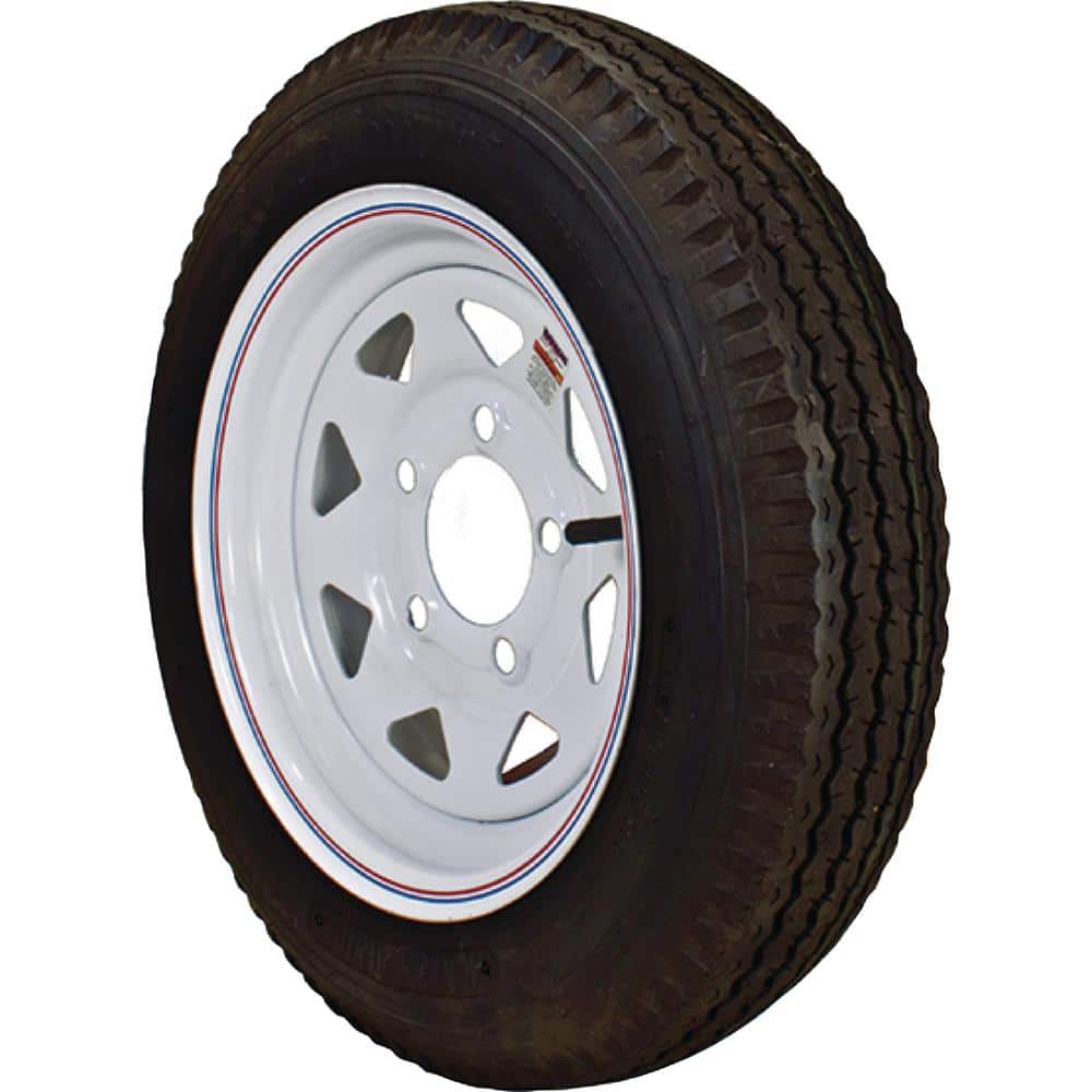 UPC 787558305800 product image for 480-12 K353 BIAS 780 lb. Load Capacity White with Stripe 12 in. Bias Tire and Wh | upcitemdb.com