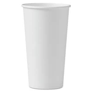 8 Oz White Disposable Coffee Foam Cups Hot and Cold Drink Cup (Pack of 150)