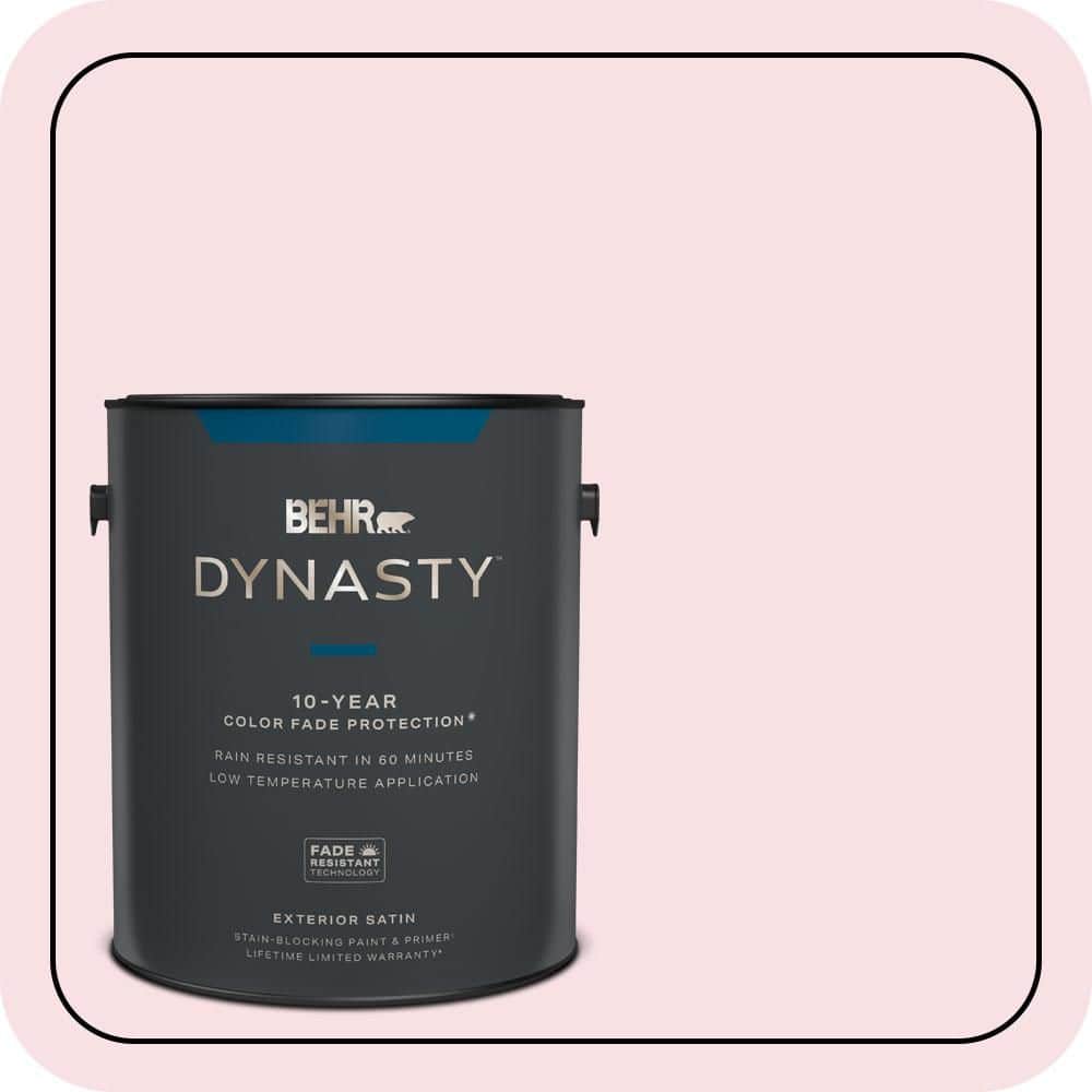 1 gal. #110A-2 Poetic Princess Satin Enamel Exterior Stain-Blocking Paint & Primer price history on PriceWatchPro