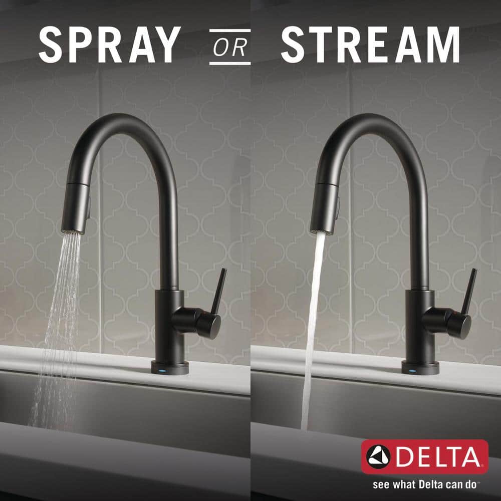 Sleek Stainless Steel Pull-Down Kitchen Faucet with Voice and Touch Control