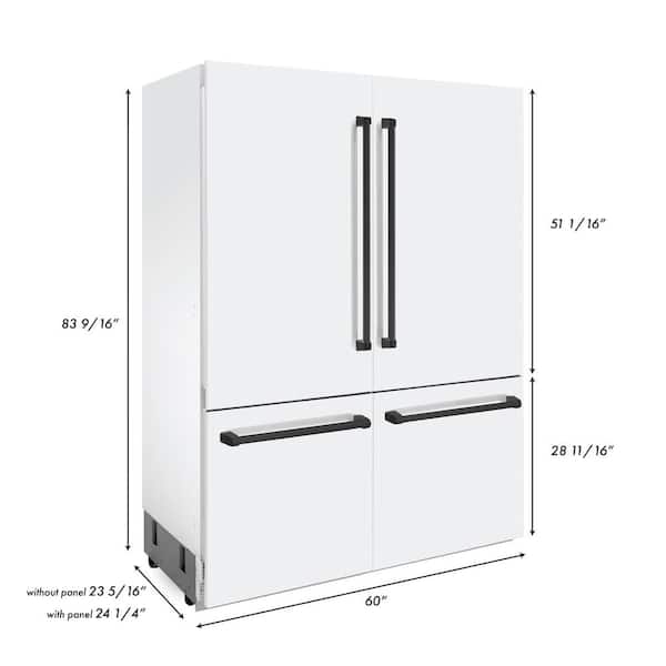 ZLINE Kitchen and Bath Autograph Edition 60 in. 4-Door French Door