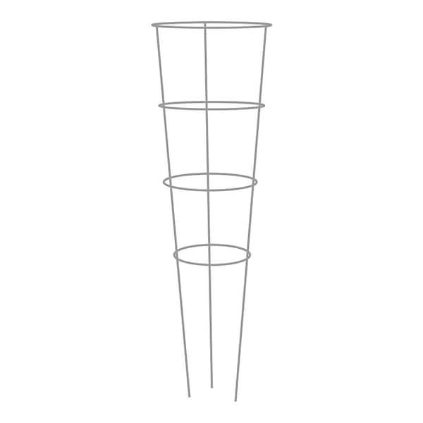 54 in. Heavy-Duty Galvanized Tomato Cage (4-Pack)