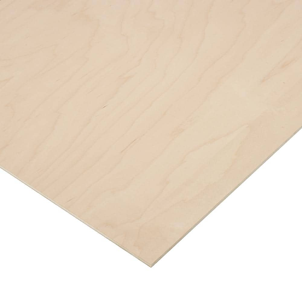 Columbia Forest Products 1/4 in. x 1 ft. x 1 ft. 7 in. Maple MDF ...