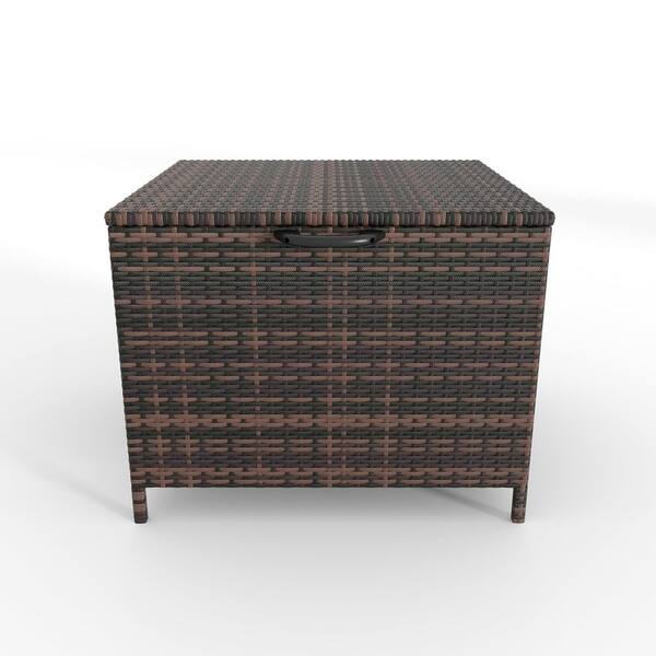 homfan Keep your outdoor space tidy with this 43.8 gal. rattan storage ...