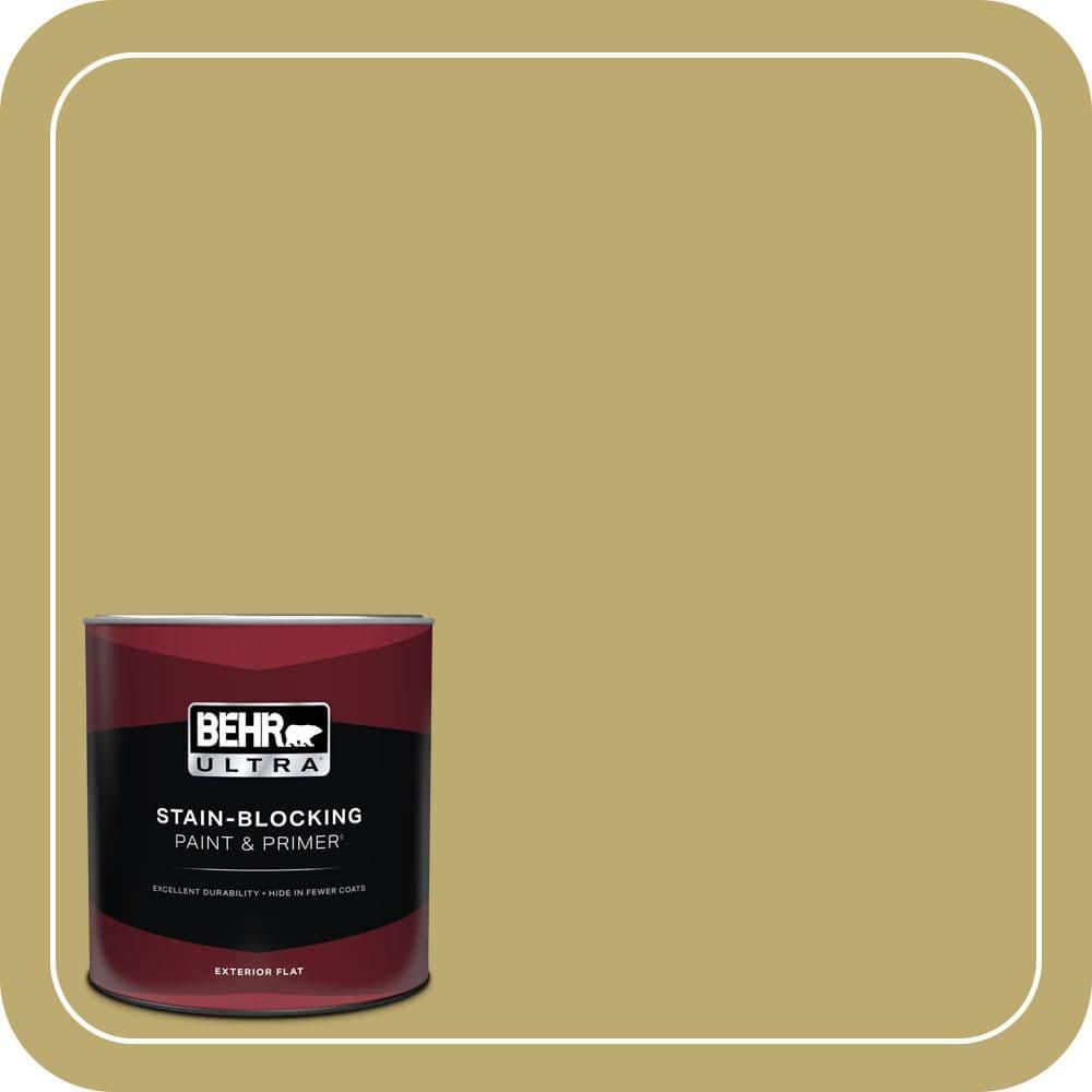 1 qt. #370F-5 Coriander Seed Flat Exterior Paint & Primer price history on PriceWatchPro
