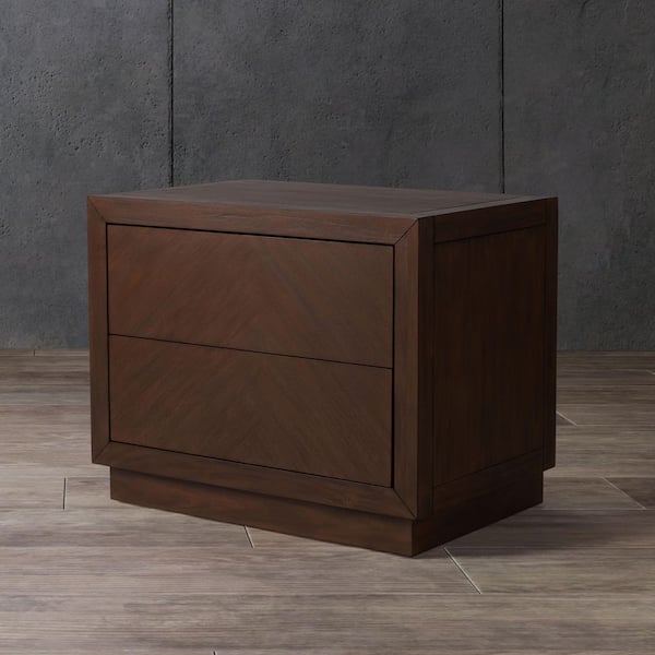 Steve Brown 2 Drawer Nightstand