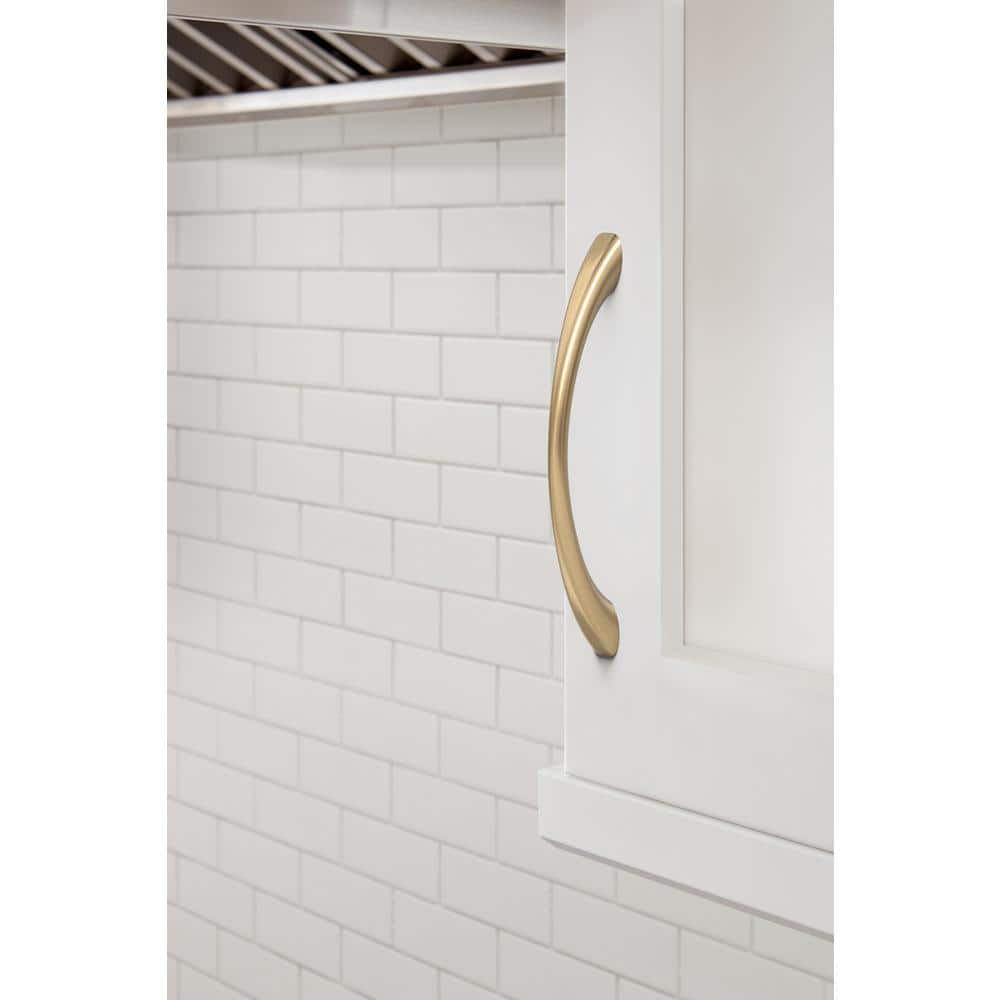 Champagne Bronze 5-1/16 inch Modern Cabinet Pull