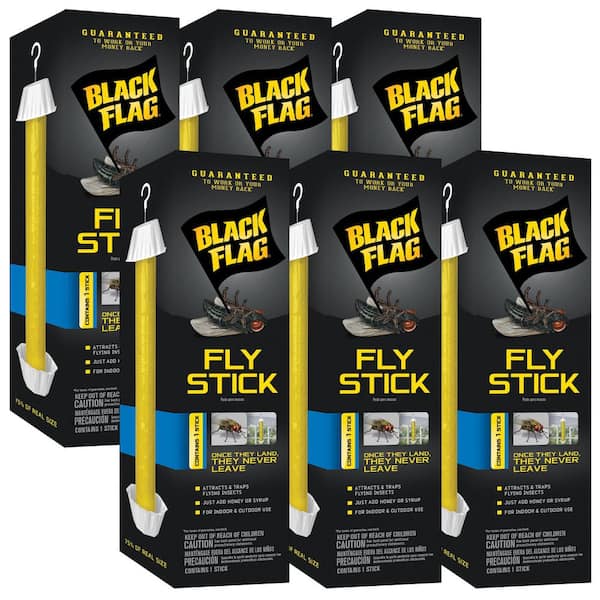Fly Stick Insect Trap (6-Pack)