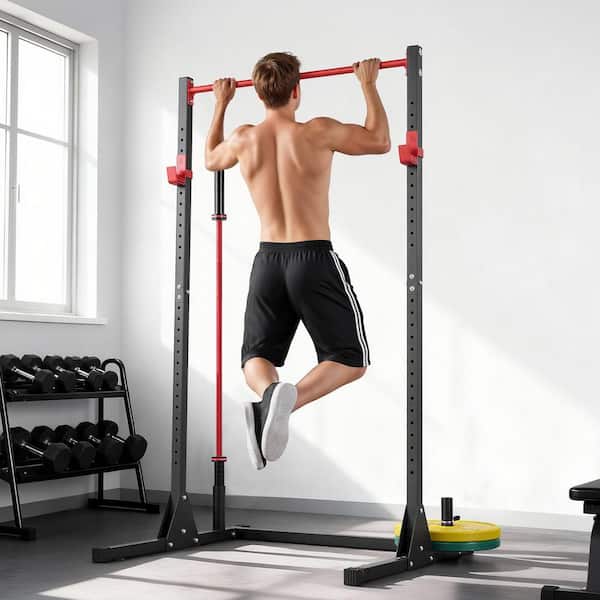 SKYSHALO Power Cage Squat Rack, 800LBS. Strength Training Workout SKYSHALO Power Cage Squat Rack, 800LBS. Strength Training Workout