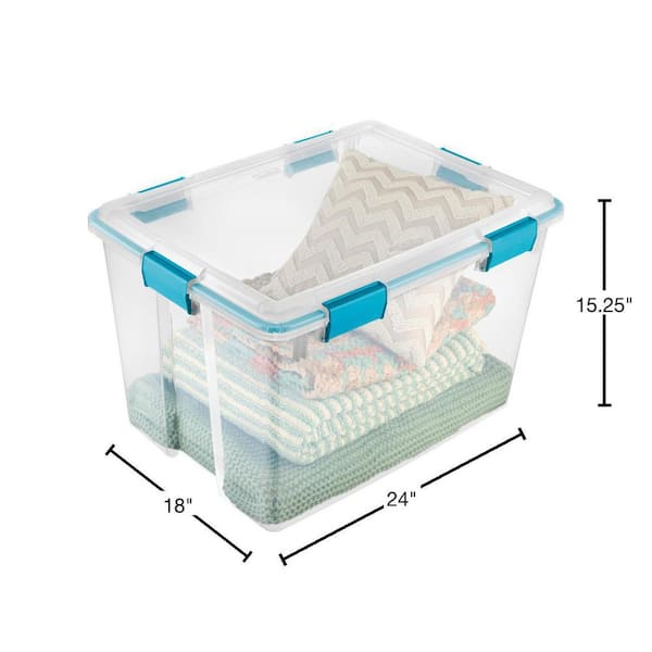 Sterilite - 80 Qt. Gasket Box