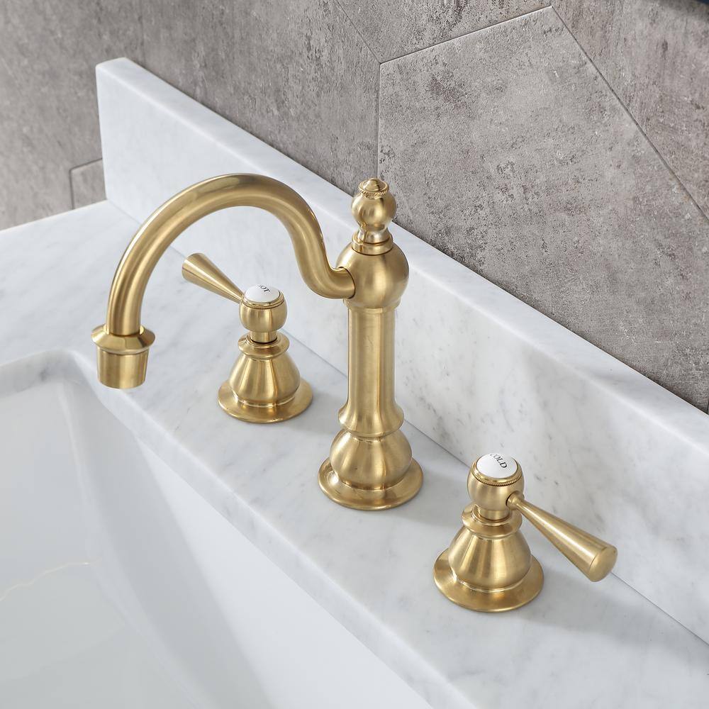 Monarch Blue Double Sink Bathroom Vanity with Carrara Marble Top