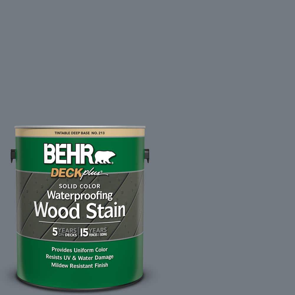 1 gal. #N510-5 Liquid Mercury color Solid color Waterproofing Exterior Wood