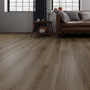 Calming Euphrates 12 mil x 7 in. W x 48. in L Glue Down Waterproof Luxury Vinyl Plank Flooring 46.69 sq. ft./case