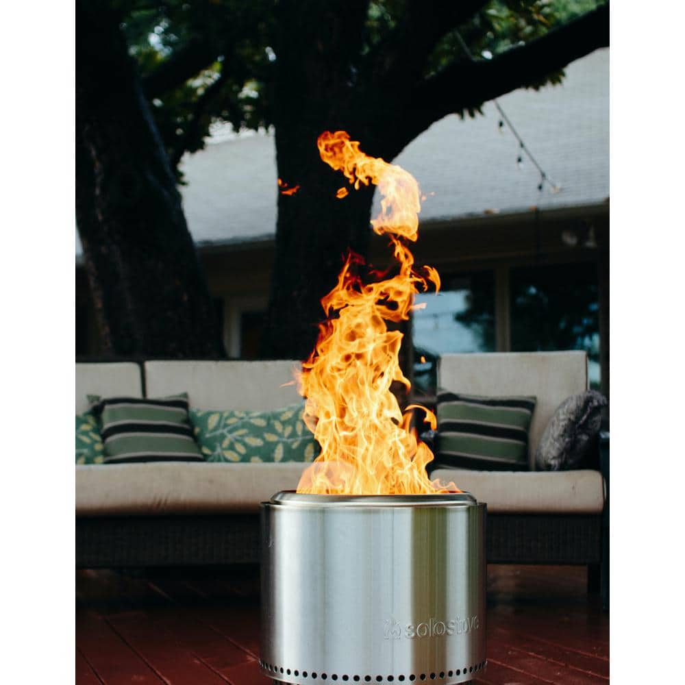 Solo Stove Bonfire 2.0 Smokeless Stainless Steel Fire Pit