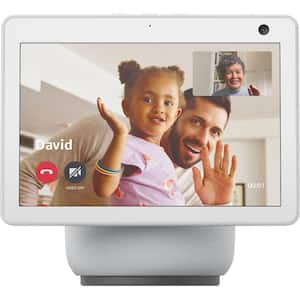 Echo Show 10 (3rd Gen) HD Smart Display with Motion and Alexa in Glacier White