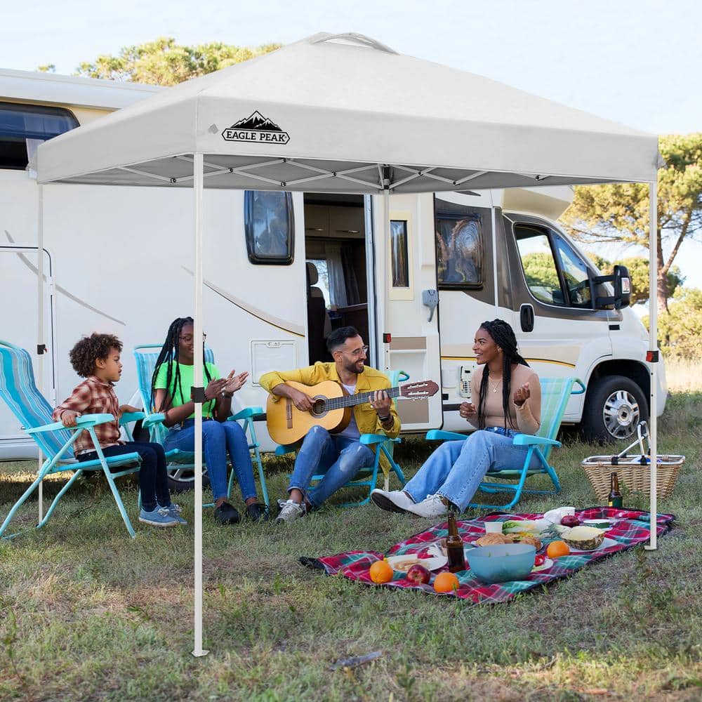 EAGLE PEAK 8 ft. x 8 ft. Straight Leg Instant Canopy Pop Up