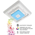 Broan-NuTone Bluetooth Speaker Quick Install Bathroom Exhaust Fan ...