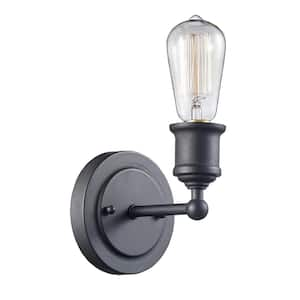 Underwood 1-Light Oil Rubbed Bronze Indoor Wall Sconce Light Fixture