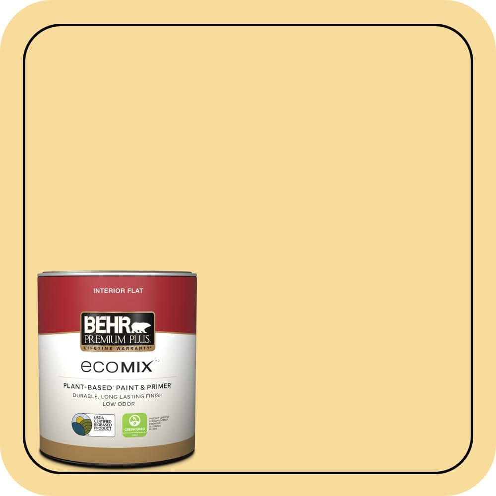 1 qt. #360C-3 Honey Tone Flat EcoMix Plant-Based Interior Paint & Primer price history on PriceWatchPro