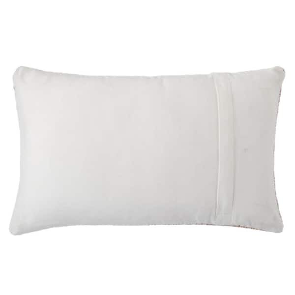 Tribe Indoor/ Outdoor Tribal Multicolor/ White Lumbar Pillow
