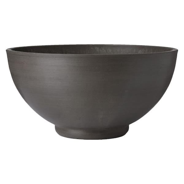 Dark Charcoal PSW MB46DC Basket Weave Planter 18 by 14-Inch