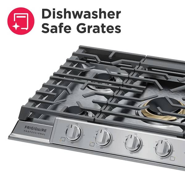 Frigidaire 30 5-Burner Gas Cooktop in Stainless Steel with