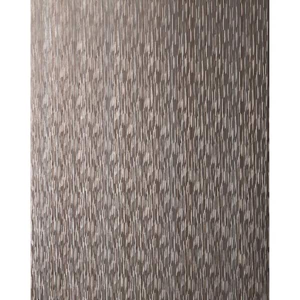 Unbranded Theia Stria Rose Gold Paper Peelable Roll (Covers 56 sq. ft.)