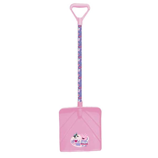 Unbranded Handle Length 19.5 in. x 4 in. Plastic Handle Blade Plastic Snow Shovel