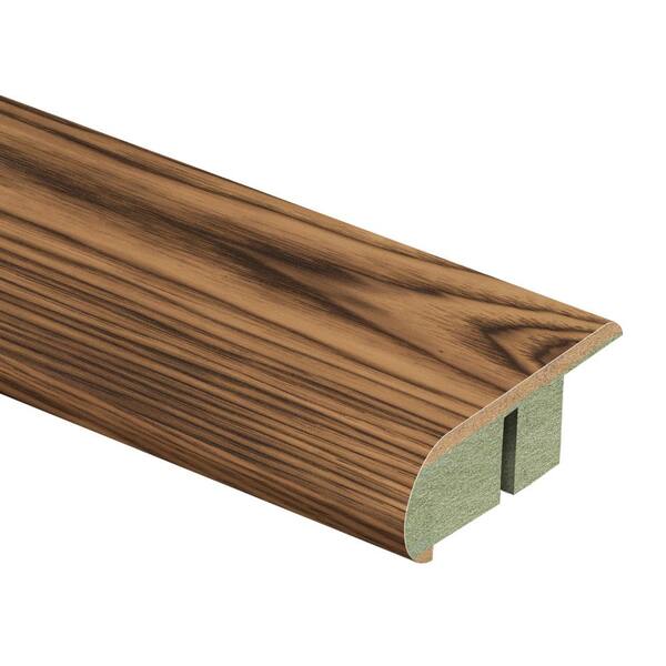 Zamma Smoked Hickory 3/4 in. Thick x 2-1/8 in. Wide x 94 in. Length Laminate Stair Nose Molding
