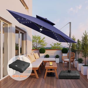 cloud mountain patio umbrella Affordable Cantilever tuning the tilt and height cloud mountain 10 ft patio