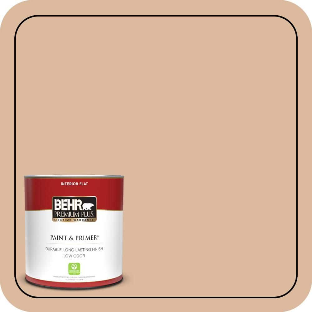 1 qt. #PPU3-09 Pumpkin Cream Flat Low Odor Interior Paint & Primer price history on PriceWatchPro