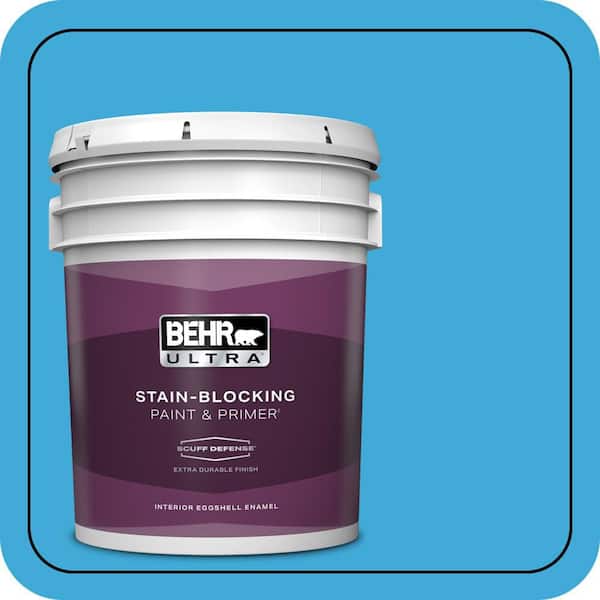 BEHR ULTRA 5 gal. #550B-5 Windjammer Extra Durable Eggshell Enamel Interior Paint & Primer