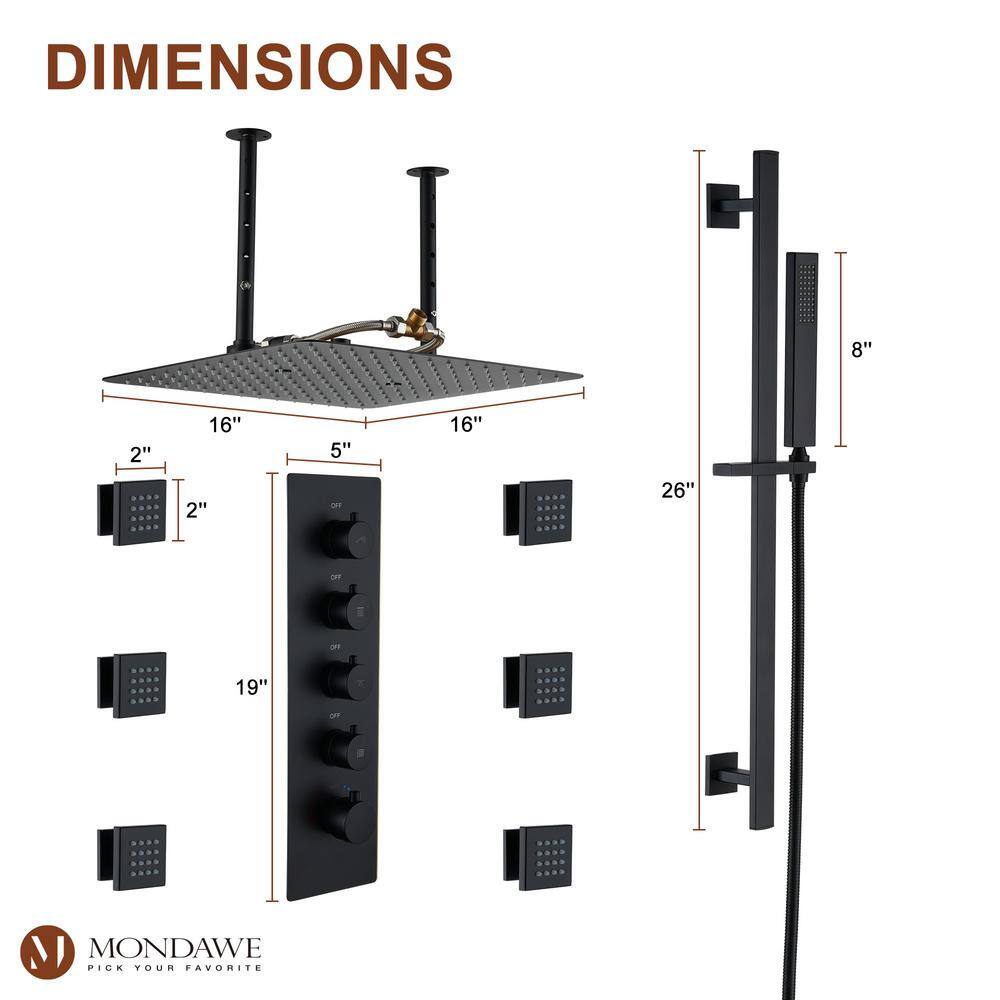 AquaRhapsody All-In-One Kit with Rough in-Valve