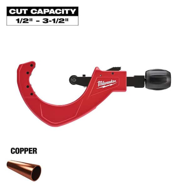 Milwaukee 3-1/2 in. Quick Adjust Copper Tubing Cutter