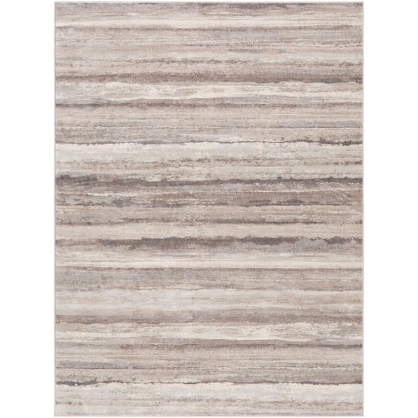 Livabliss Furaha Brown 5 ft. 3 in. x 7 ft. 1 in. Area Rug