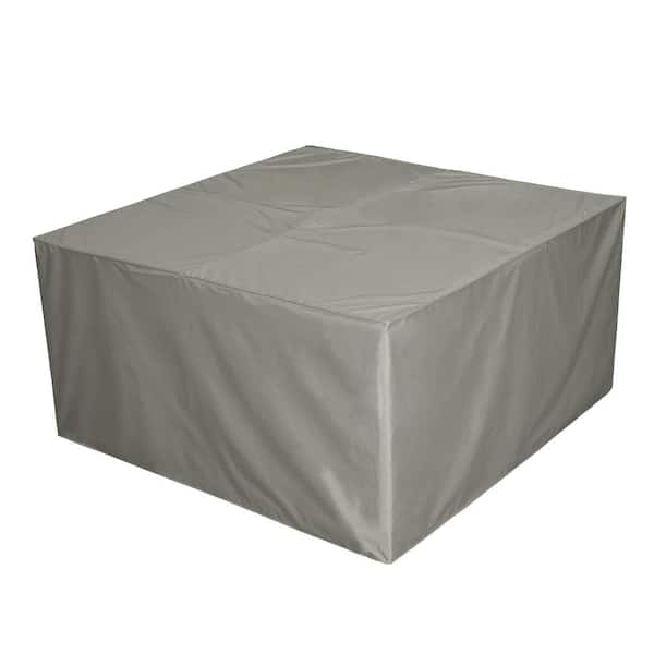 Cover Bonanza Bonanza 44 in. Grey Square Fire Pit Cover