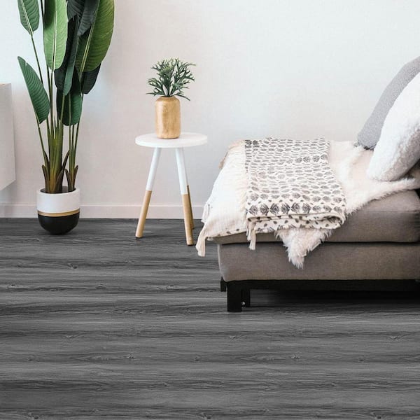 Lynzavix Grey 11.8 in. x 118 in. Vinyl Peel and Stick Backsplash