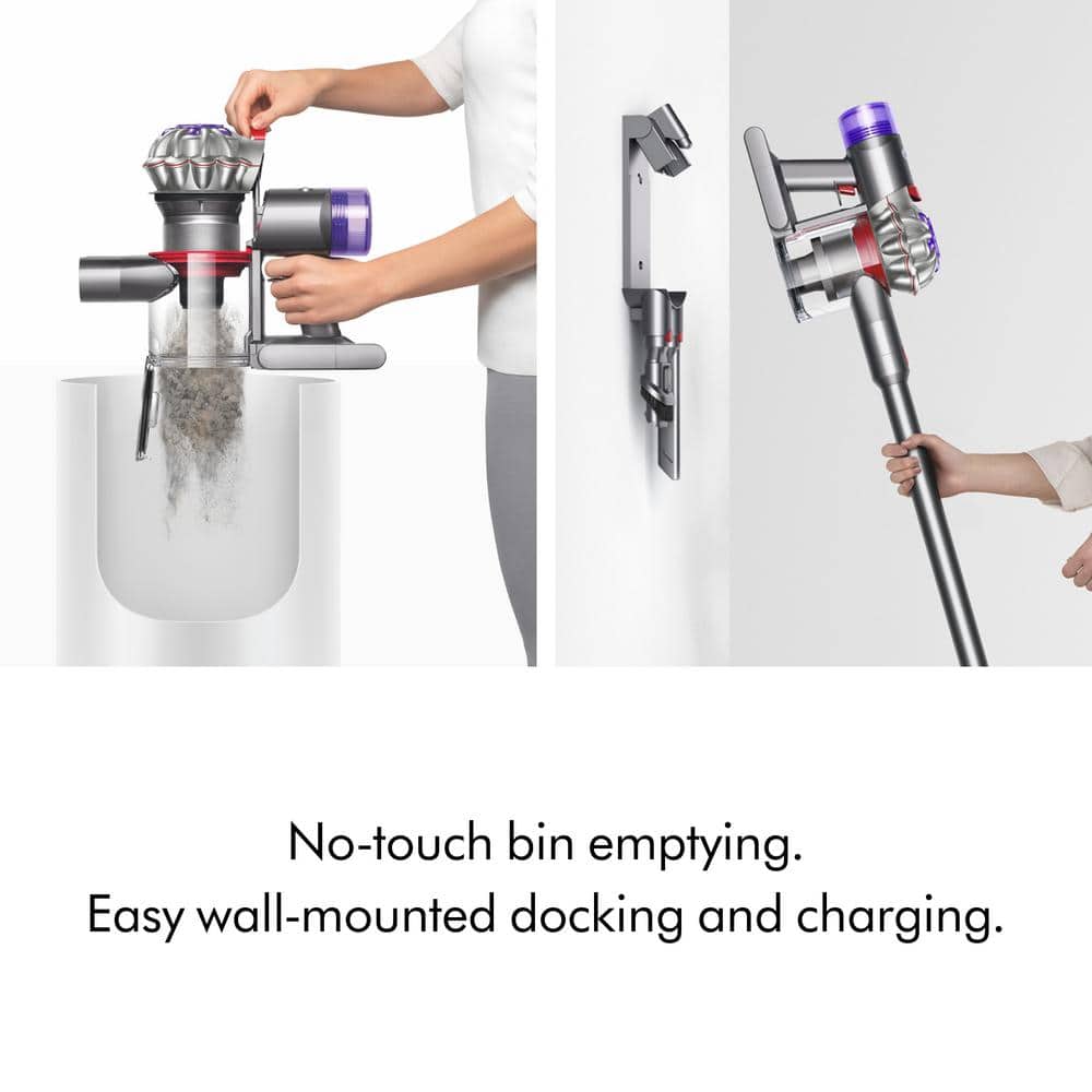 Dyson V8 Cordless Silver Stick and Handheld Vacuum Cleaner