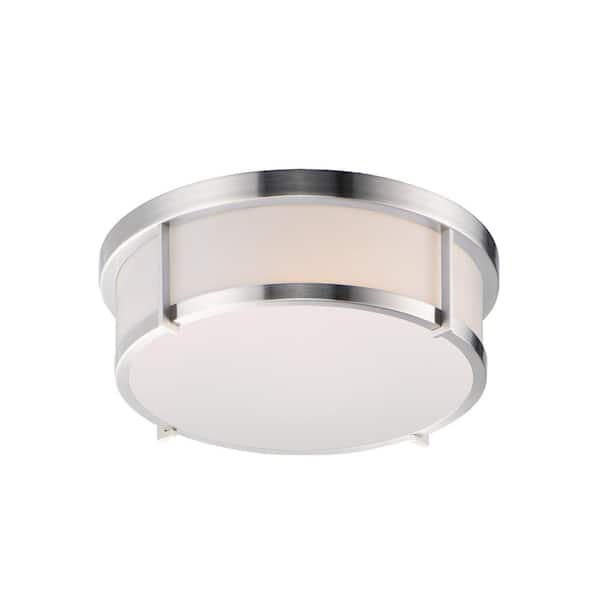 Maxim Lighting Rogue 13 in. LED Light Bulb Included Flush Mount